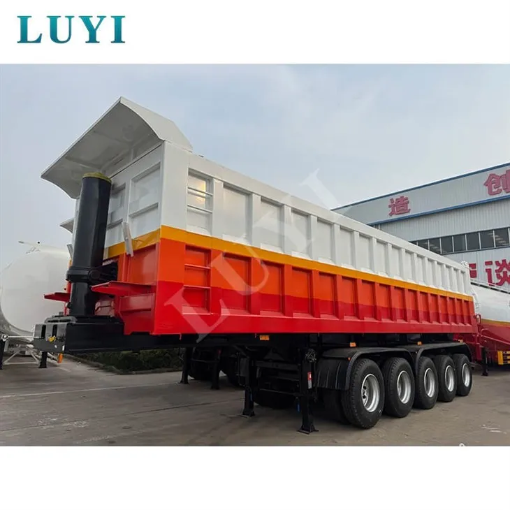 5-axle Heavy-duty 120-ton Rear Dump Trailer, Carbon Steel Self-unloading Truck Trailer price 5-axle Heavy-duty 120-ton Rear Dump Trailer, Carbon Steel Self-unloading Truck Trailer price