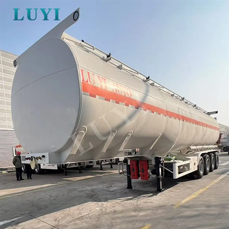 Fuel Oil Liquid Tanker Stainless Steel Water Transport Trailer high quality Fuel Oil Liquid Tanker Stainless Steel Water Transport Trailer high quality