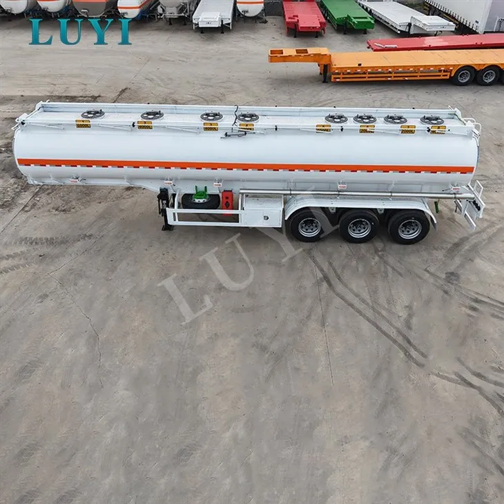 Safe Three Axle Fuel Storage Tank Trailer suppliers