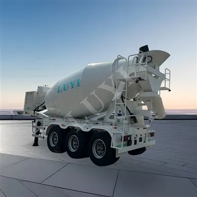 3 محور 10 متر مکعب کامیون میکسر کار مستقل