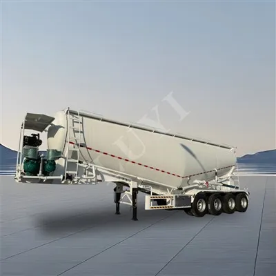 4 محور 50 متر مکعب مخزن نیمه تریلر