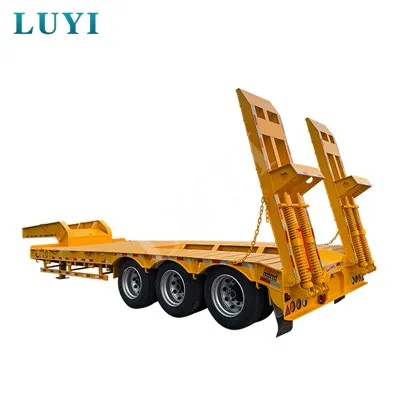 نیم تریلر 60{1}تنی کم-